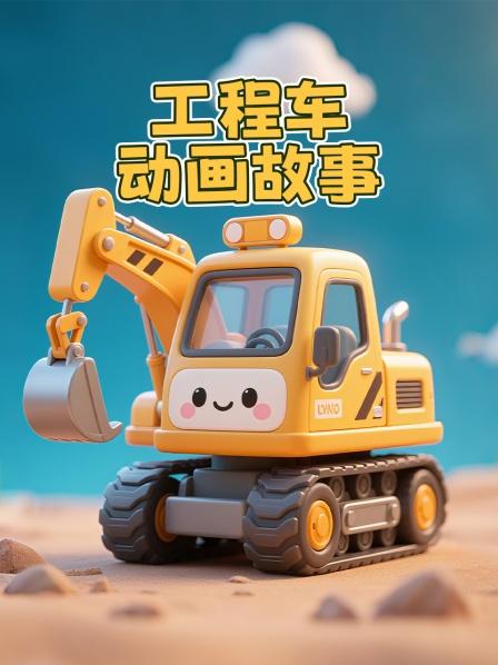 工程车动画故事
