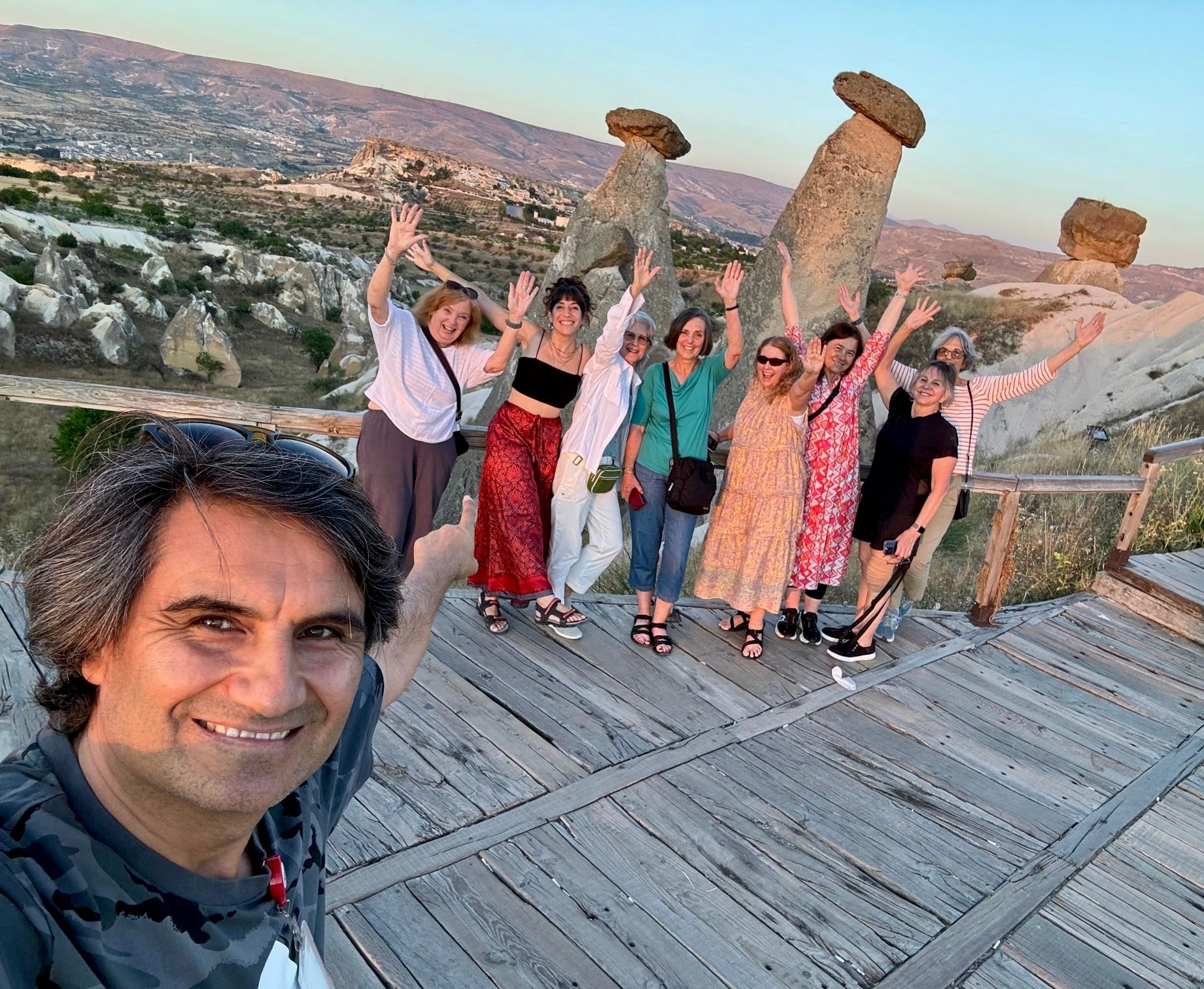 Women travel moments