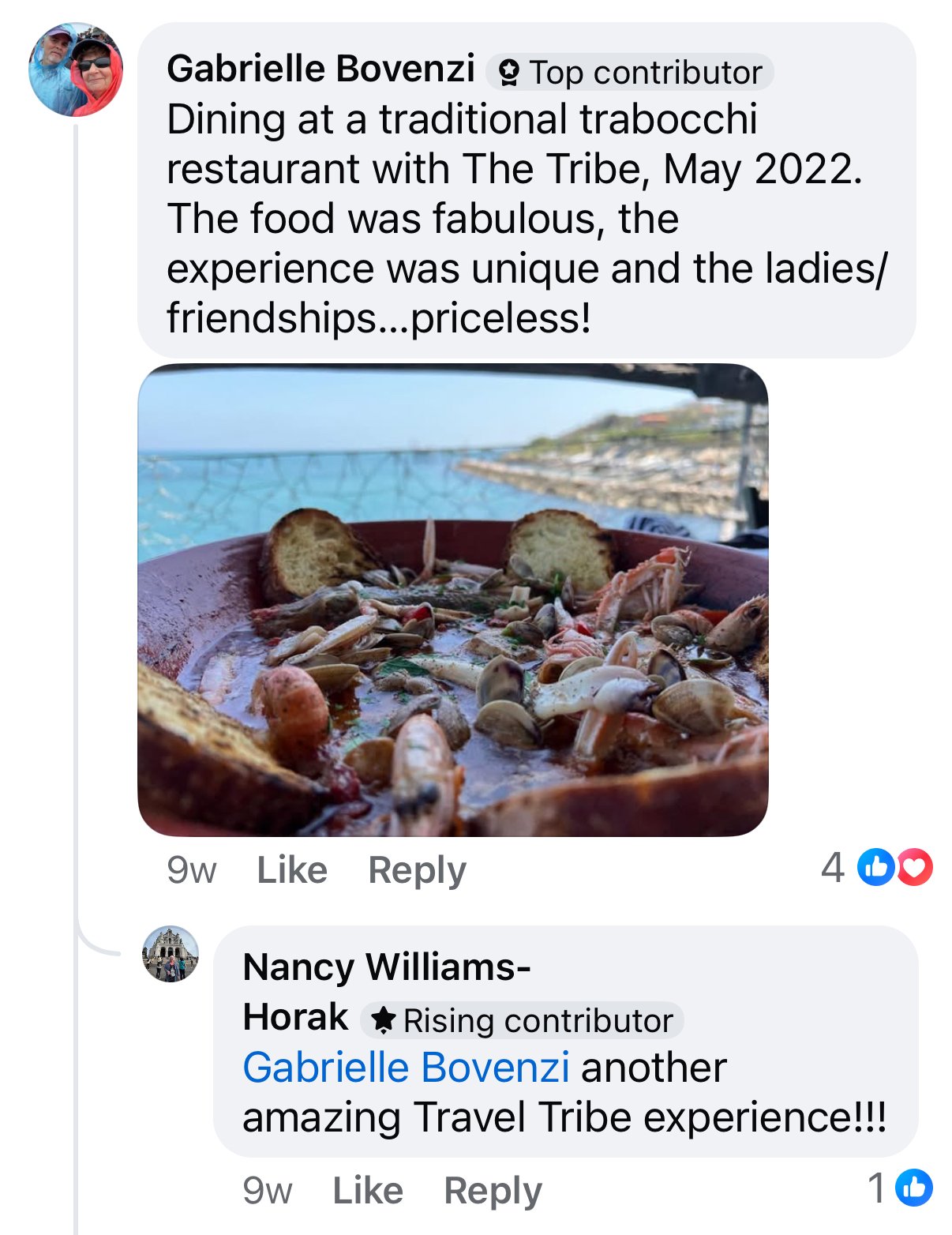 Community travel experiences