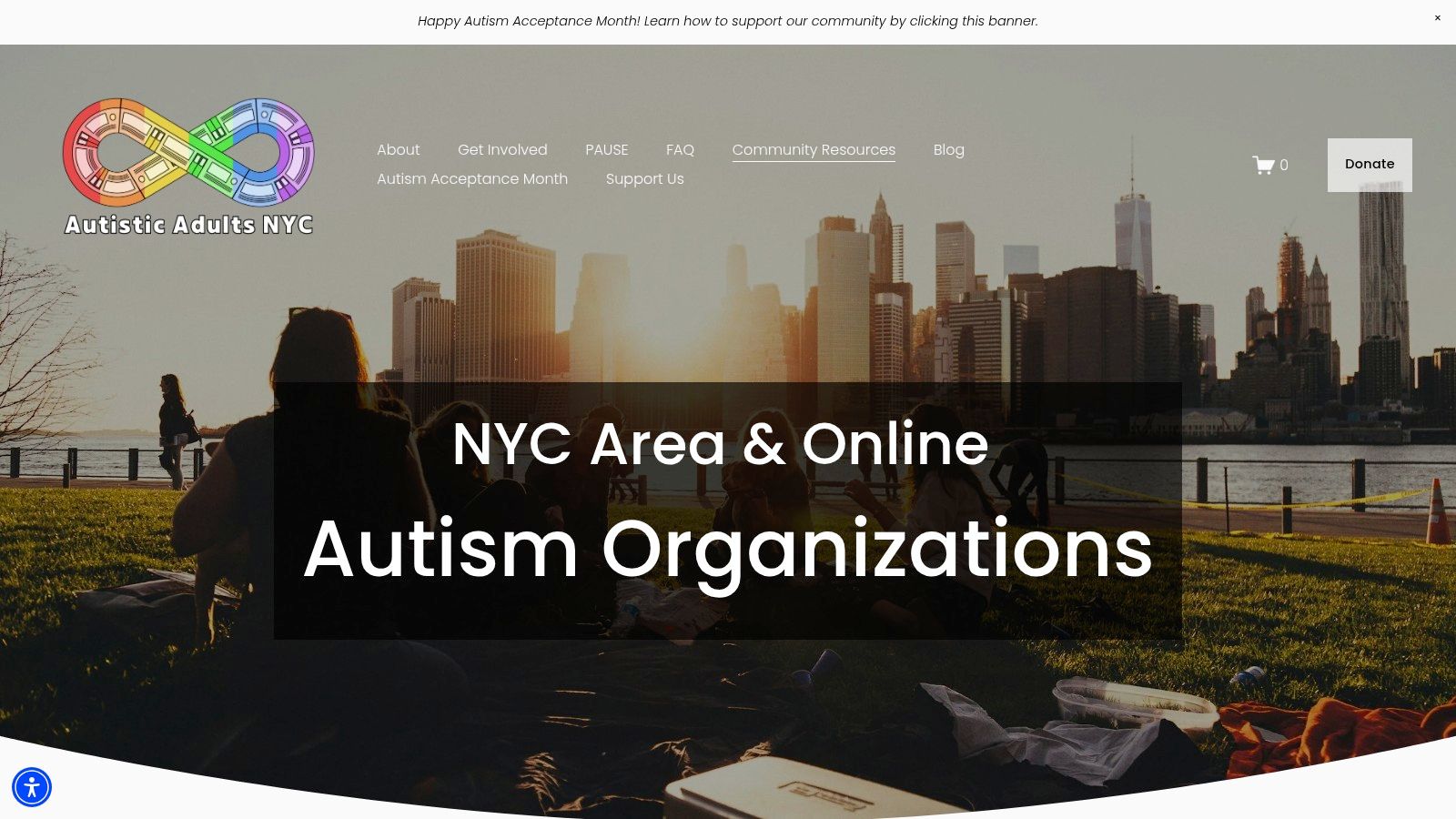 Autistic Adults NYC (AANYC) – Online + Local Community