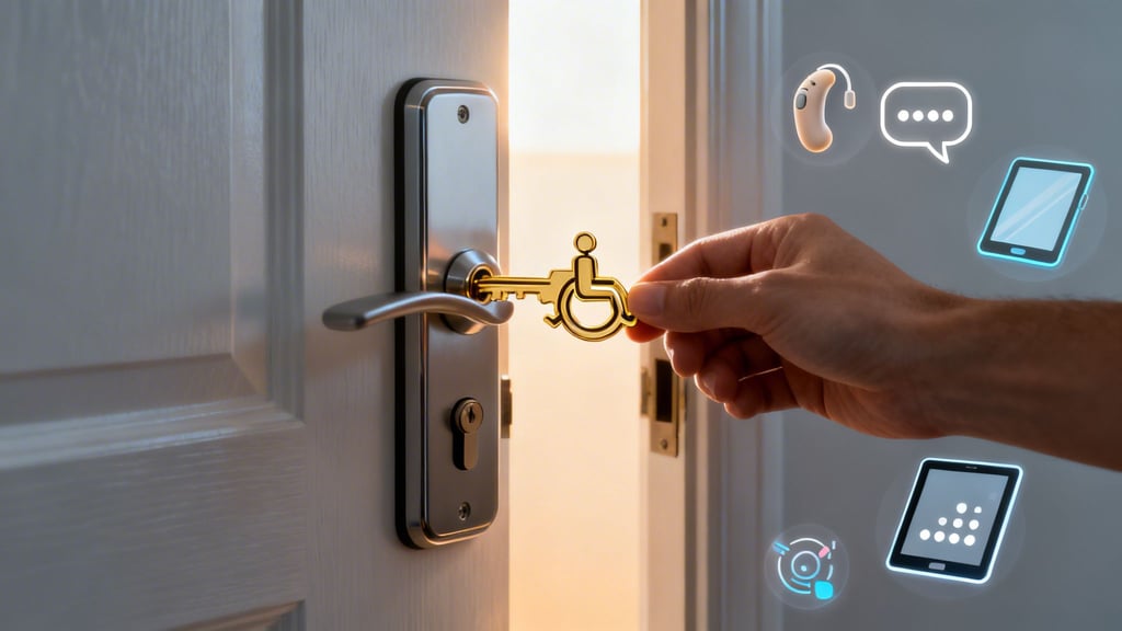 Assistive technology for people with disabilities disability access