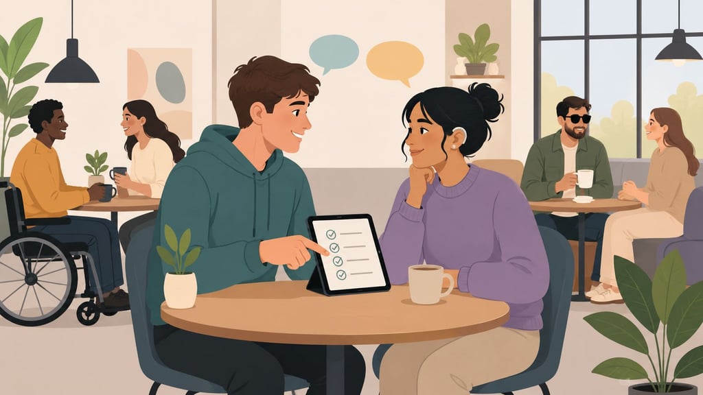 Dating with a learning disability cafe conversation