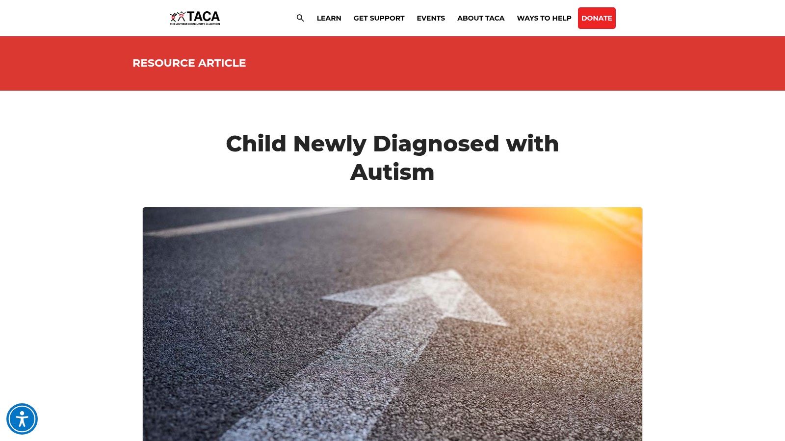The Autism Community in Action (TACA) – Chapter “Coffee Talks” and Support Meetings