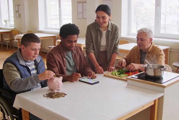 Life skills for adults with developmental disabilities cooking class