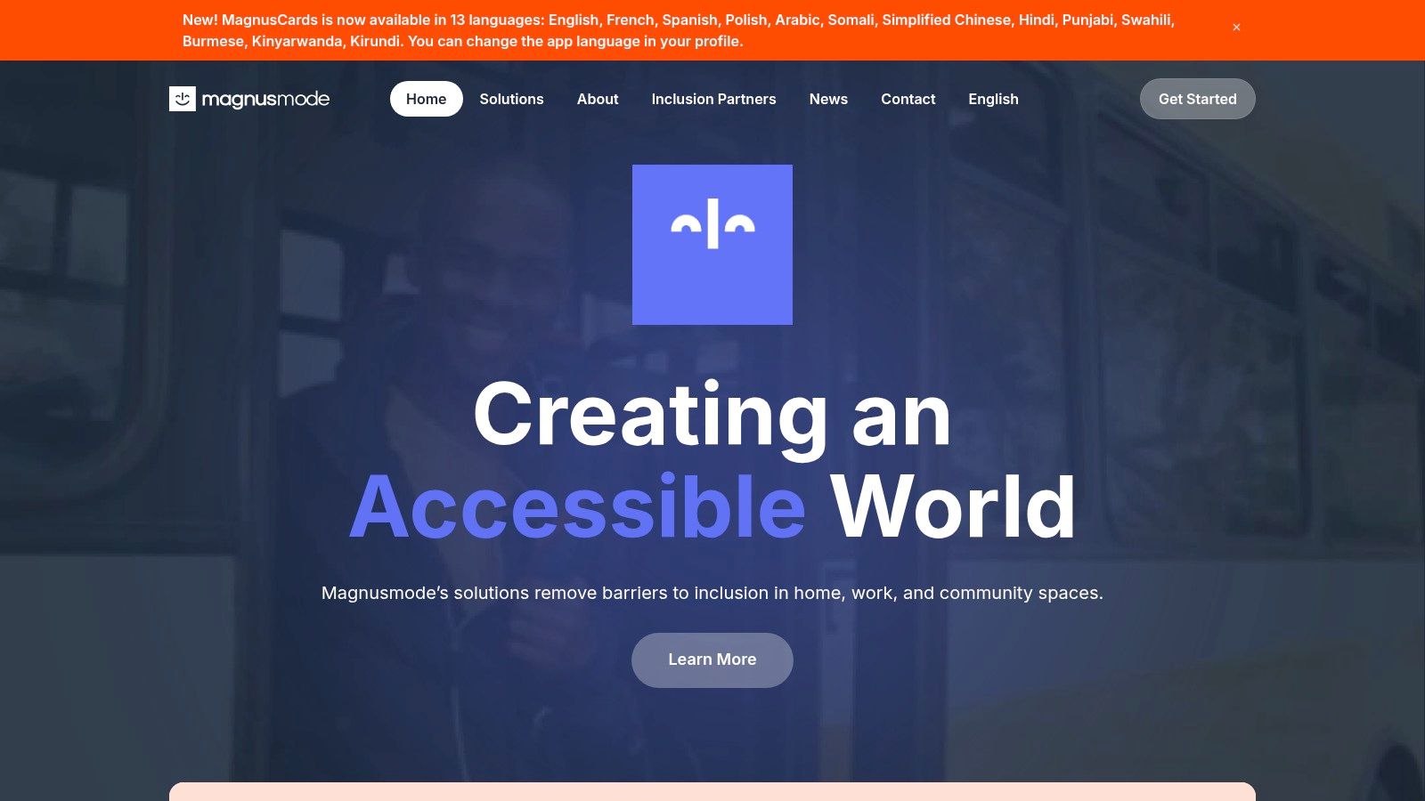 Screenshot of the MagnusCards app showing visual step-by-step guides for daily tasks.