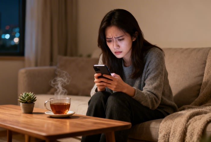 Post first date anxiety phone anxiety