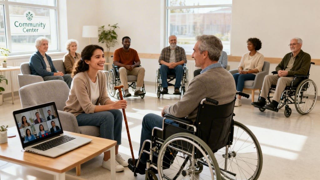 Support groups for disabled adults support group