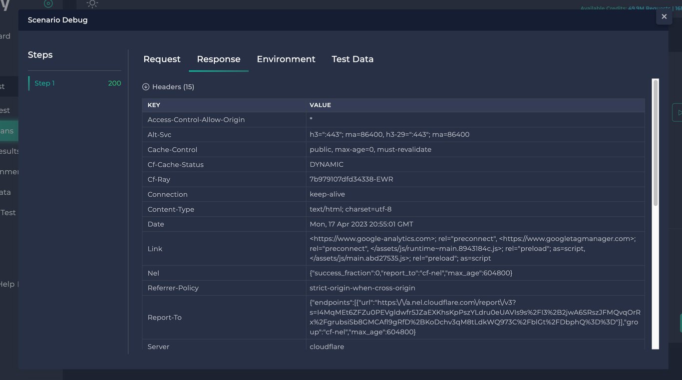 Ddosify - Debugging Feature