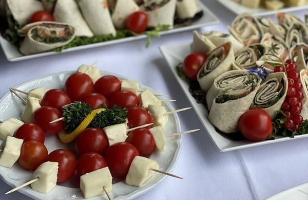 Apero outside is always nice.