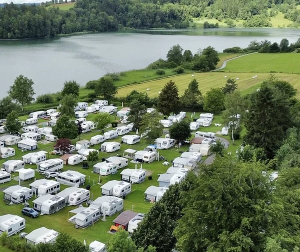 Der Campingplatz Türlersee ist ein beliebter Saison-Campingplatz.