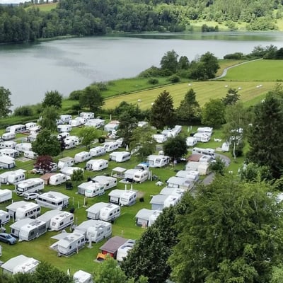 Der Campingplatz Türlersee ist ein beliebter Saison-Campingplatz.