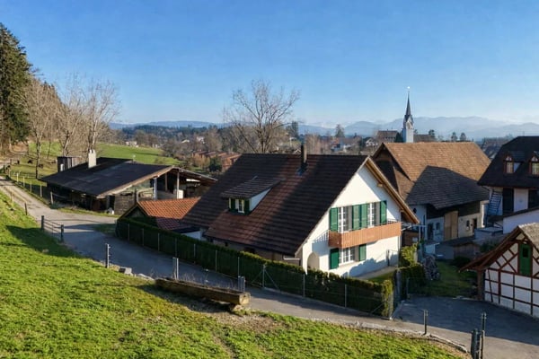 Villa Albis from the outside