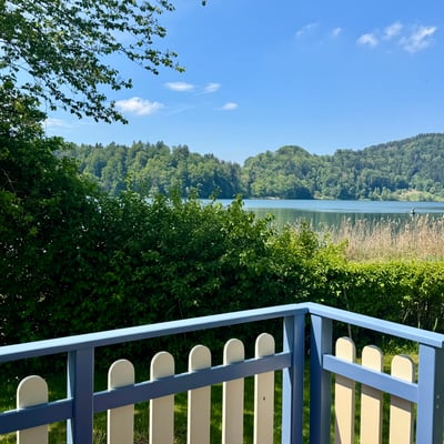 Aussicht von der Zirkuswagen-Terrasse