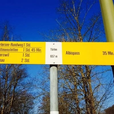 Am Türlersee gibt es einen Rundweg und viele weitere wunderbare Wanderwege.