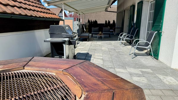 Terrasse Villa Albis