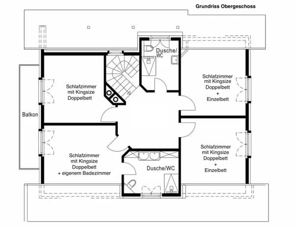 Upper Floor Villa Albis