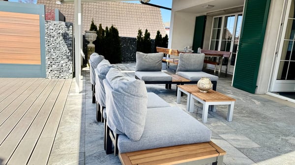 Terrasse Villa Albis