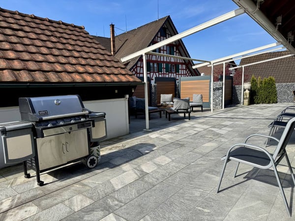 Terrasse Villa Albis