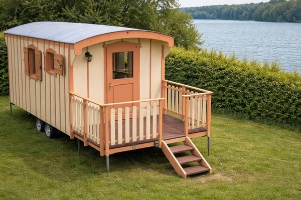 Zirkuswagen am Türlersee mit Seesicht