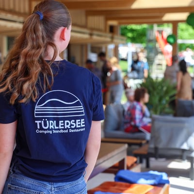 Freundliches Team am Türlersee