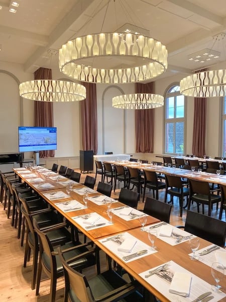 The Löwen hall is suitable for gatherings of up to 200 people.