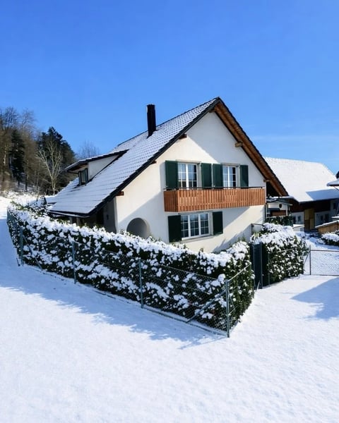Villa Albis in Winter time