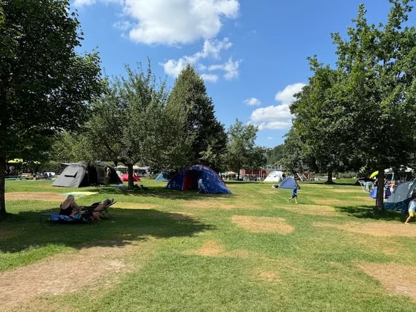 Zelten am Türlersee ist immer schön!