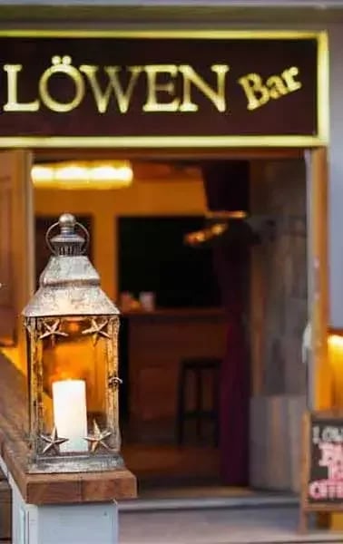 Bekannt ist die Löwen-Bar für die Cocktailkreationen.