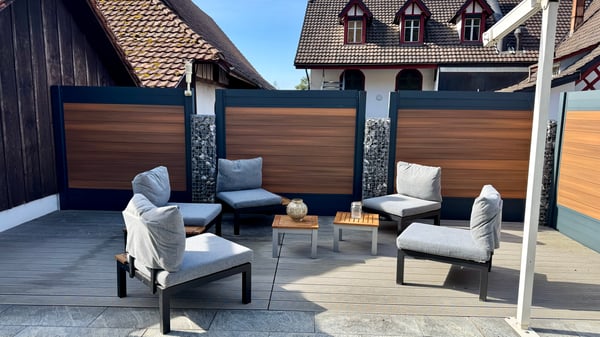 Terrasse Villa Albis