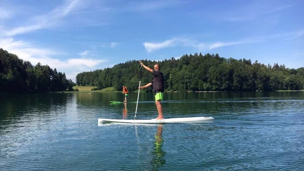 Romeo Nagele von SUP Natural Experience Türlersee
