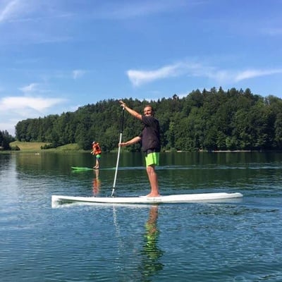 Romeo Nagele von SUP Natural Experience Türlersee