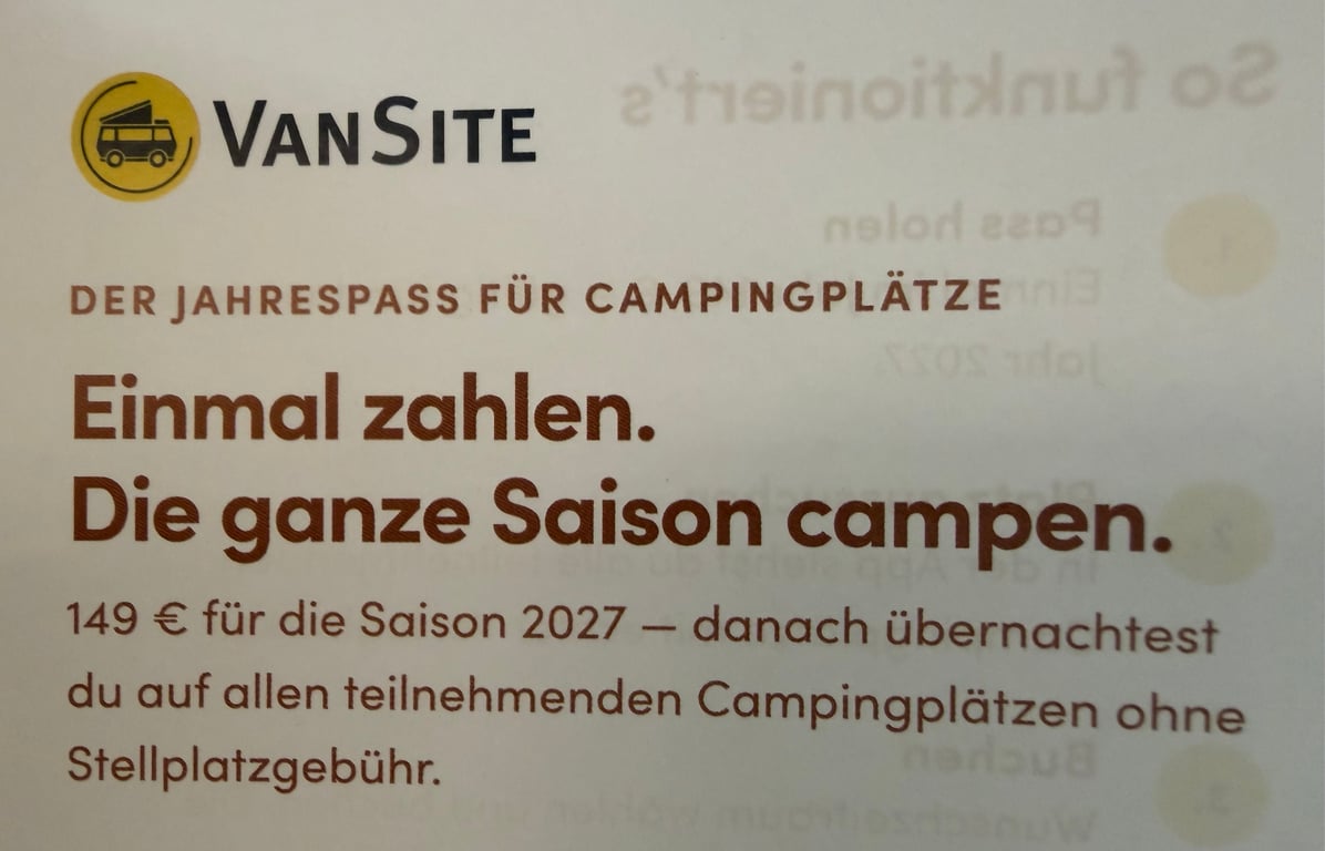 Es gibt neues bei Van Site