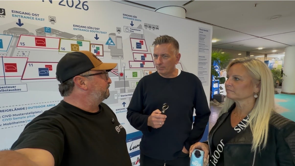 Rundgang mit Sani & Klaus von „Wir werden Camper“