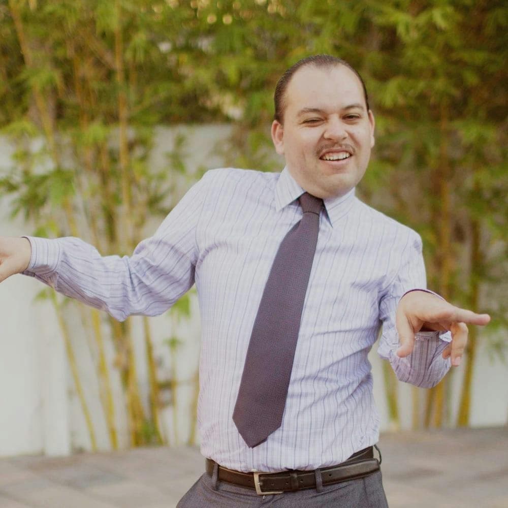 Outdoor portrait of a man in Grand polo (team).
