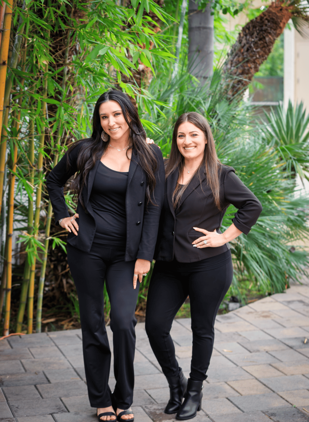 Kitchen pass with plated dishes lined up for service.