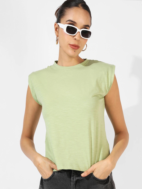 Solid Sage Green Top