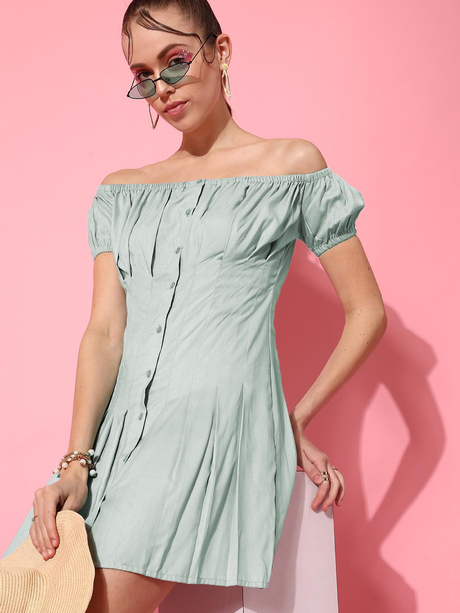 Pleated Dress