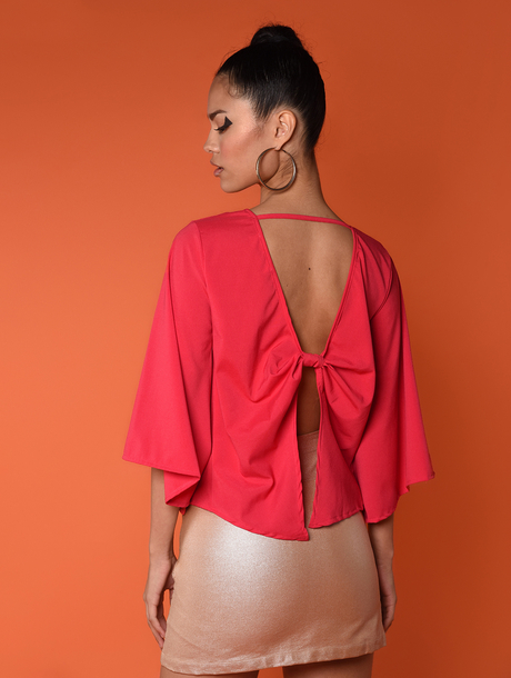 Women Polyester Boxy - Pink