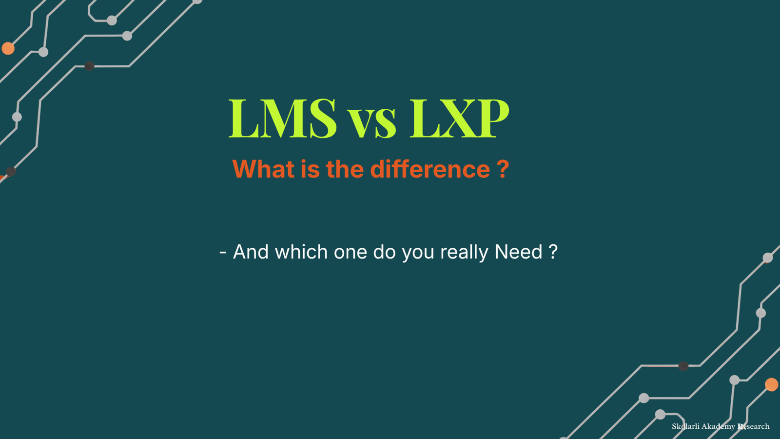 LMS vs LXP — what's the actual difference, and which one do you need?