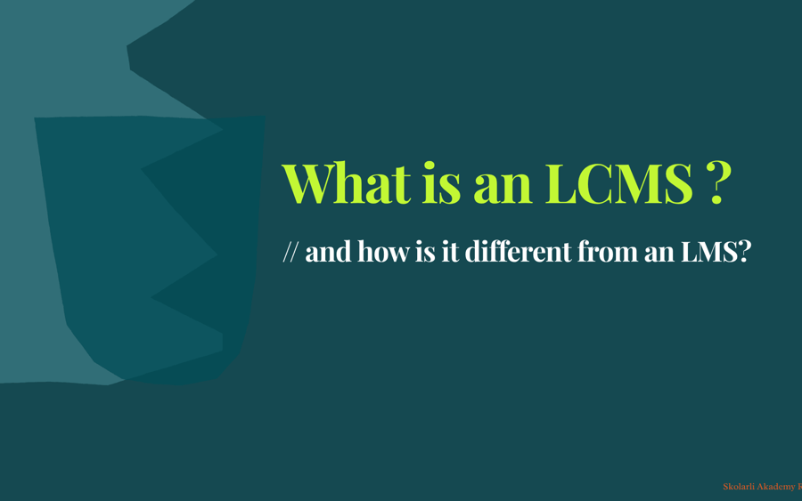 What is an LCMS - and how is it different from an LMS?