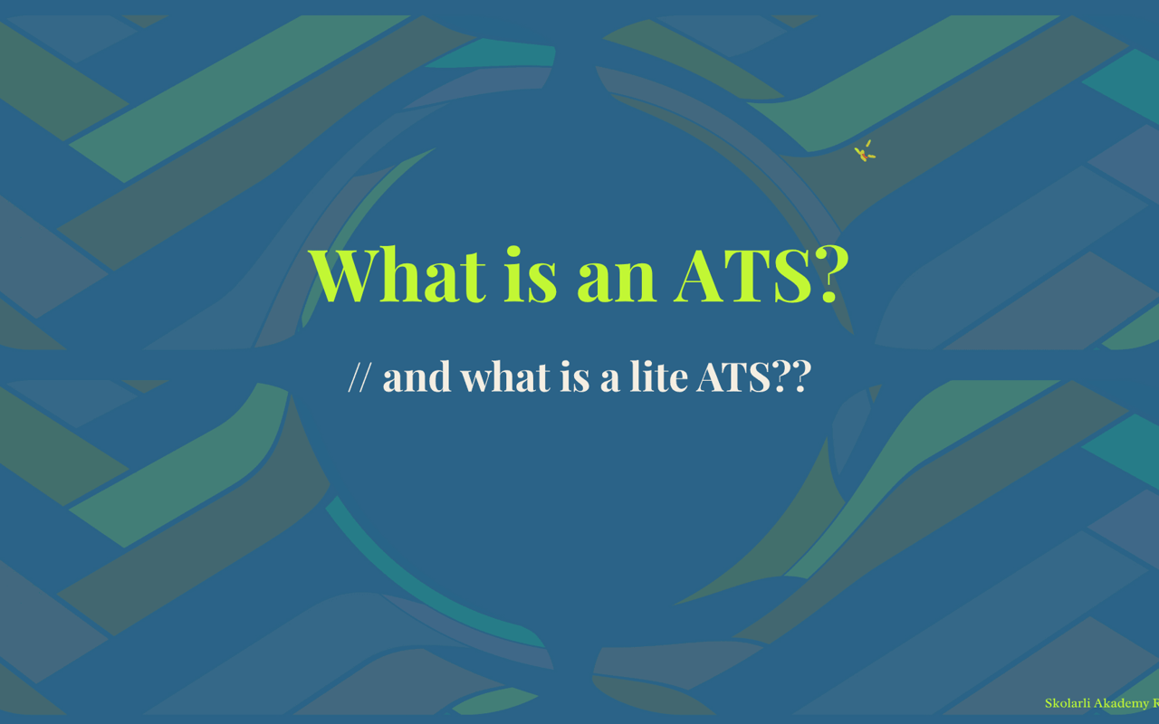 What is an ATS - and what's a "lite ATS"?
