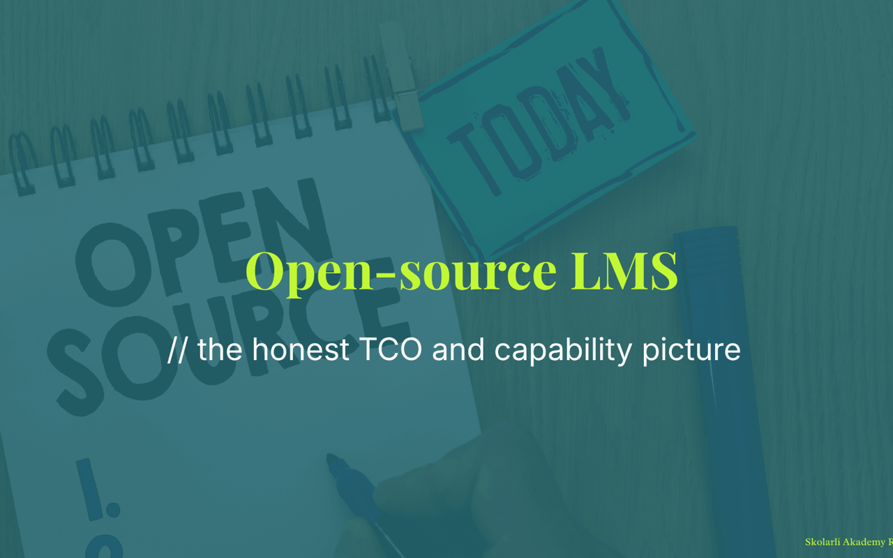 Open-source LMS - the honest TCO and capability picture