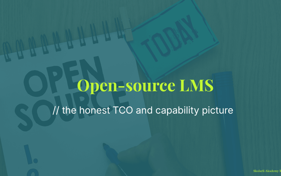 Open-source LMS - the honest TCO and capability picture