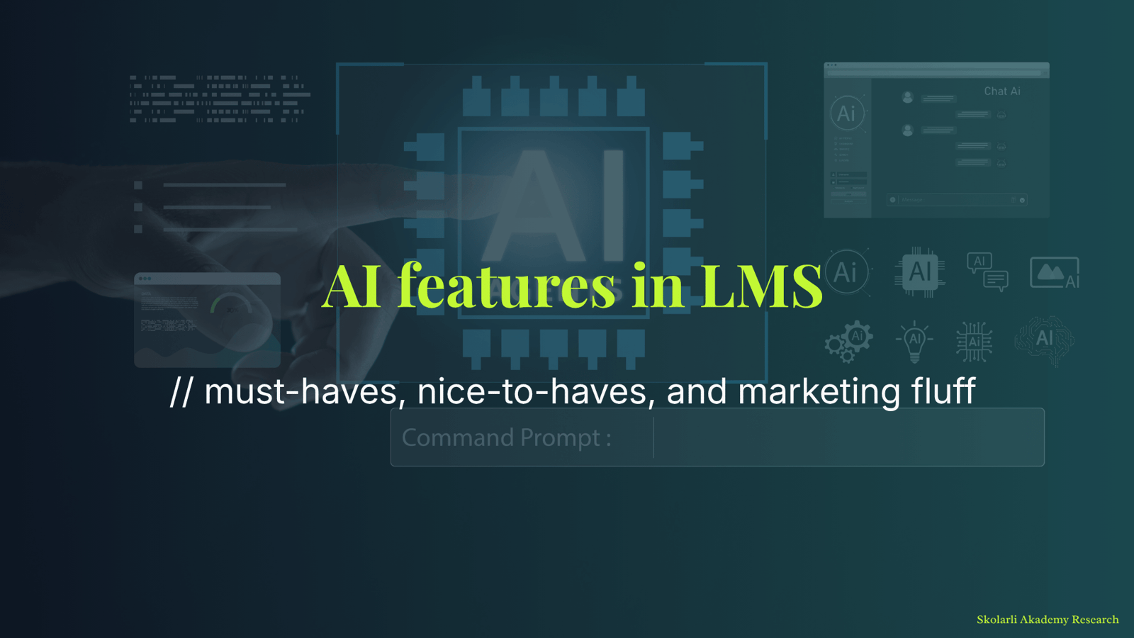 AI features in LMS - must-haves, nice-to-haves, and marketing fluff