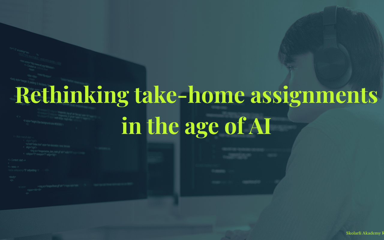 Rethinking take-home assignments in the age of AI
