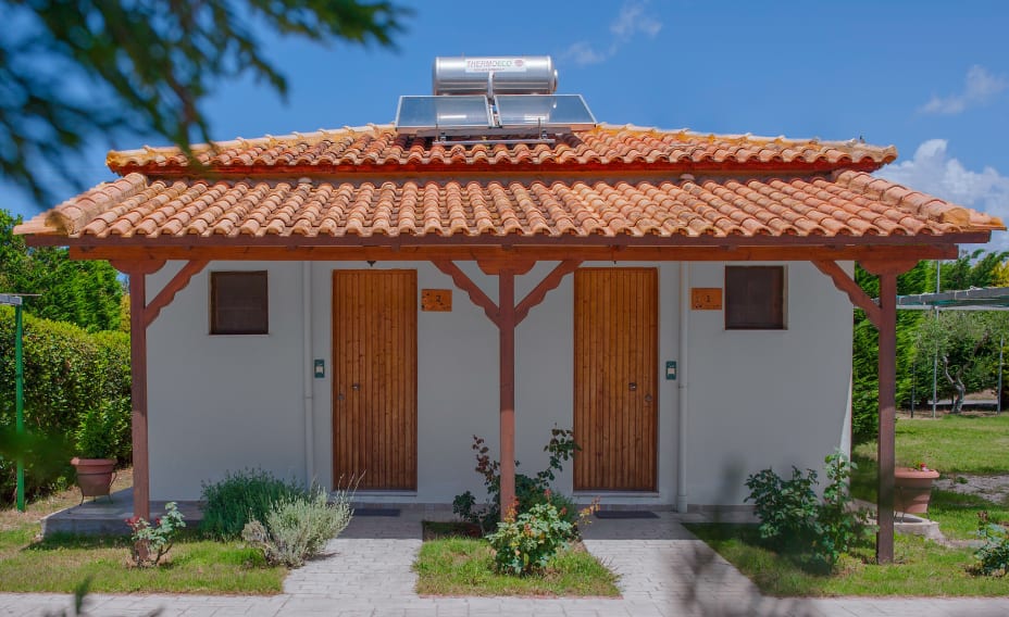 Front picture of a Bungalow