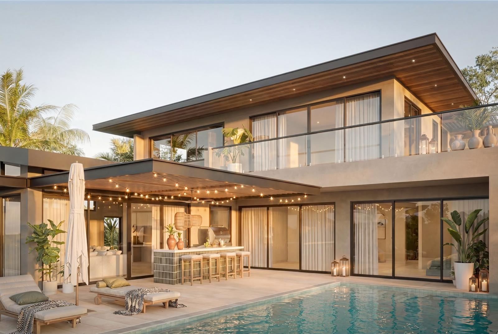 Three Bedroom Villa Exterior