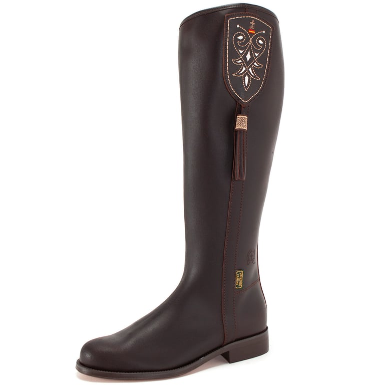 BOTO ROCIERO HIPICO CON CREMALLERA MODELO 297-01
