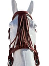 [806429-AVE] CABEZADA VAQUERA ALOMADA CON AHOGADERO IS. HEBILLA FRAGUA INOXIDABLE PREMIUM
