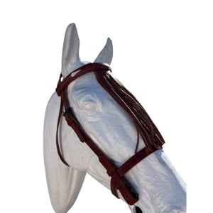 [806429-AVE] CABEZADA VAQUERA ALOMADA CON AHOGADERO IS. HEBILLA FRAGUA INOXIDABLE PREMIUM